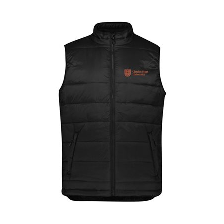 Uni Puffer Vest Black Mens