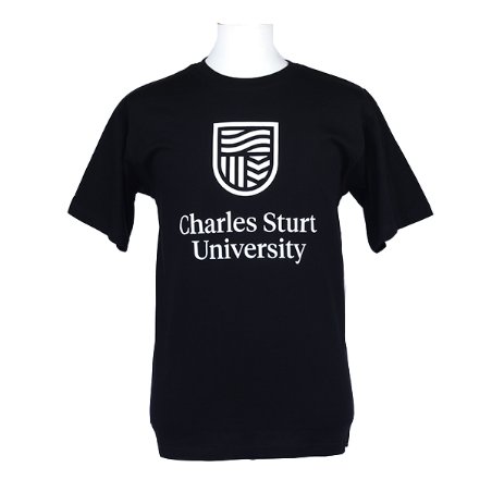 University Tee Black