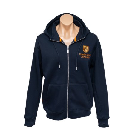 Zip Hoodie Navy