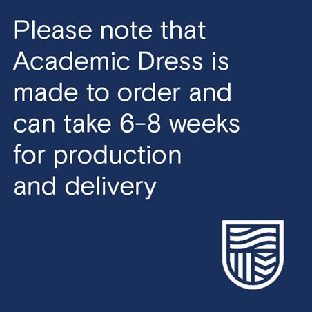 Academic Dress Important Information