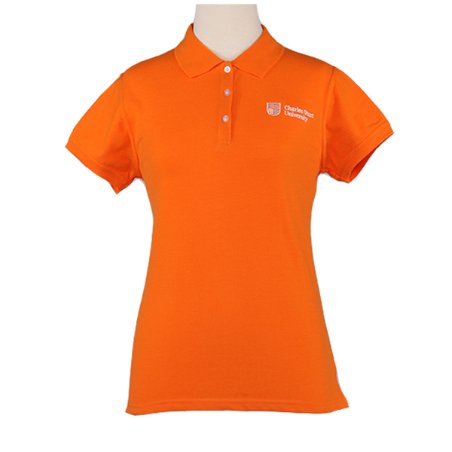 Polo Neon Orange Ladies