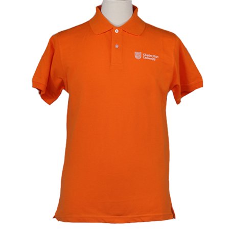 Polo Neon Orange Mens